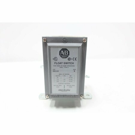 ALLEN BRADLEY 115/230V-AC FLOAT SWITCH 840-A4